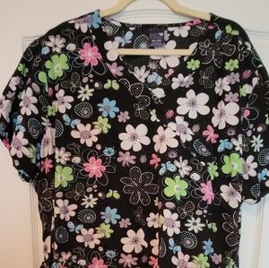 4XL Women's Scrub Top